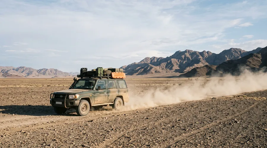 Overland crossing