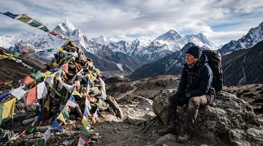 The oxygen arithmetic of 5,000 metres
